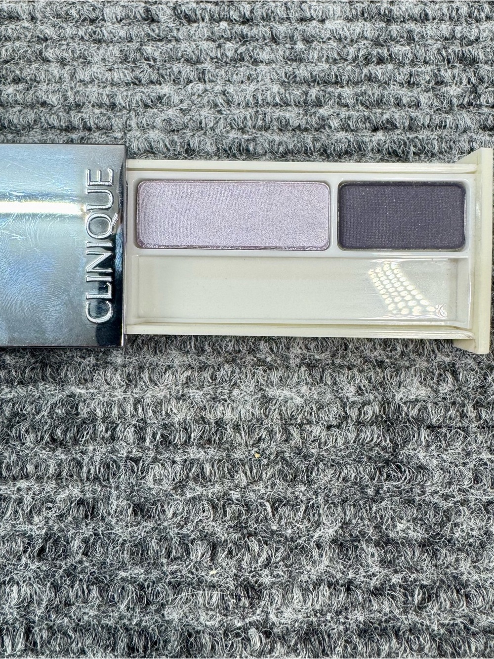 Clinique Color Surge eye shadow blackberry frost duo dark denim travel size y2K